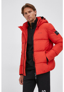 Calvin Klein Яке мъжко в червено със зимна изолация - Pepit.bg