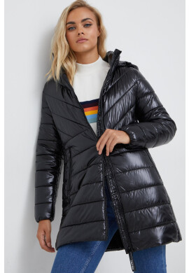 Calvin Klein Яке в черно с преходна изолация - Pepit.bg