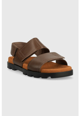 Camper Кожени сандали Brutus Sandal в кафяво K100777.005 - Pepit.bg