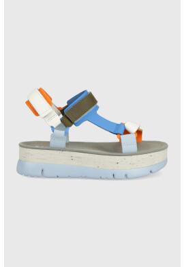 Camper Кожени сандали Oruga Up дамски с платформа - Pepit.bg
