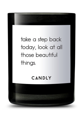 Candly Ароматна соева свещ Take a step back 250 g - Pepit.bg