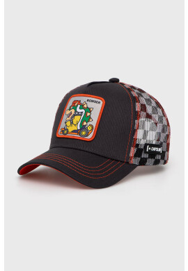 CapsLab Шапка Mario Kart в черно с апликация - Pepit.bg