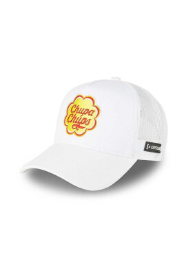 CapsLab Шапка с козирка CHUPA CHUPS в бяло с апликация - Pepit.bg