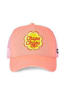 CapsLab Шапка с козирка CHUPA CHUPS в розово с апликация - Pepit.bg