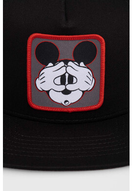 CapsLab Шапка с козирка DISNEY в черно с апликация - Pepit.bg