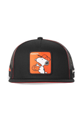 CapsLab Шапка с козирка PEANUTS в черно с апликация 0 - Pepit.bg