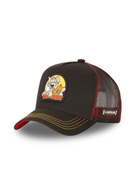 CapsLab Шапка с козирка TOM & JERRY в черно с апликация - Pepit.bg