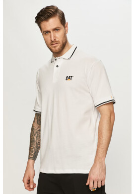 Caterpillar Тениска с яка - Pepit.bg