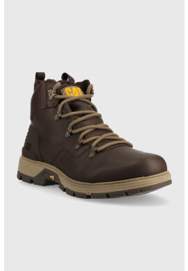Caterpillar Туристически обувки Leverage Hiker Wp в кафяво - Pepit.bg