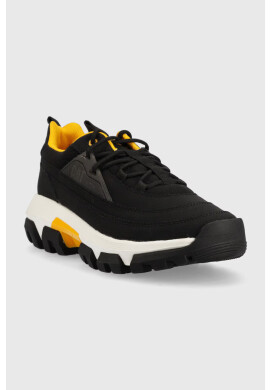 Caterpillar Велурени маратонки Raider Lace в черно - Pepit.bg