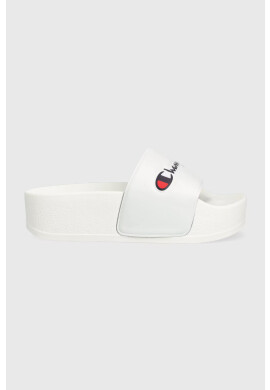 Champion Чехли в бяло с платформа - Pepit.bg