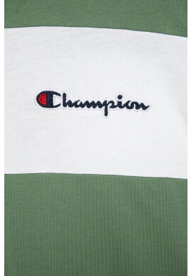 Champion Детска памучна тениска 305959 в зелено с апликация - Pepit.bg