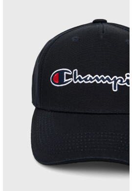 Champion Памучна шапка 805550 в черно с апликация - Pepit.bg