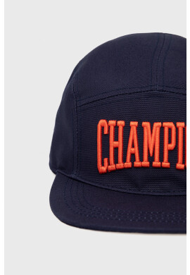 Champion Памучна шапка 805554 в тъмносиньо с апликация - Pepit.bg