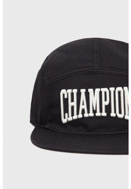 Champion Памучна шапка 805554 в черно с апликация - Pepit.bg