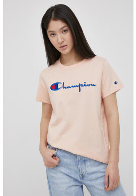 Champion Памучна тениска 115066 в розово - Pepit.bg