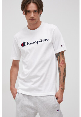 Champion Памучна тениска в розово - Pepit.bg