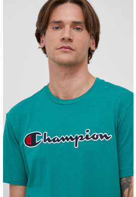 Champion Памучна тениска в бяло - Pepit.bg