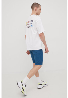 Champion Памучна тениска 217270 в бяло с принт - Pepit.bg