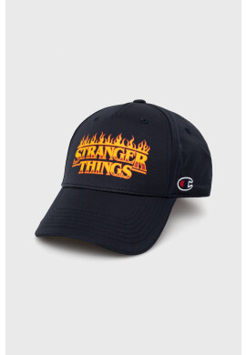 Champion Шапка Xstranger Things в тъмносиньо с принт - Pepit.bg