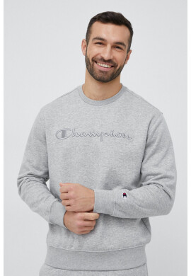 Champion Суичър в сиво с апликация - Pepit.bg