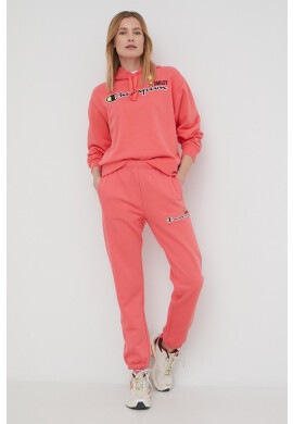Champion Суичър X Smiley 115933 дамски в розово с апликация - Pepit.bg