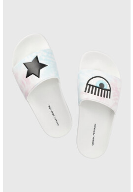 Chiara Ferragni Чехли в розово с платформа - Pepit.bg