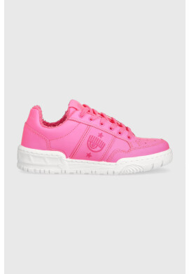 Chiara Ferragni Кожени маратонки CF3109_037 в розово CF1 LOW - Pepit.bg