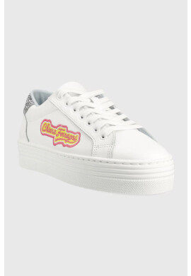 Chiara Ferragni Кожени маратонки CF3121_064 в бяло CF TENNIS LOW - Pepit.bg
