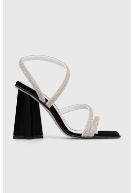 Chiara Ferragni Сандали CF3136_001 в черно CF STAR HEEL 100 - Pepit.bg