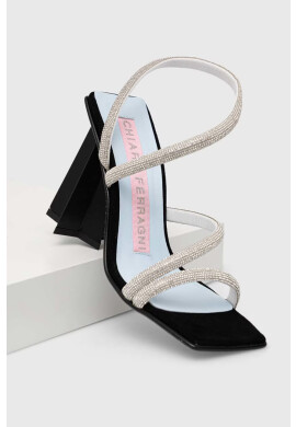 Chiara Ferragni Сандали CF3136_001 в черно CF STAR HEEL 100 - Pepit.bg