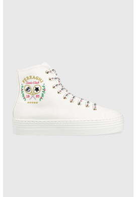 Chiara Ferragni Високи кецове CF3123_009 в бяло CF TENNIS HIGH - Pepit.bg