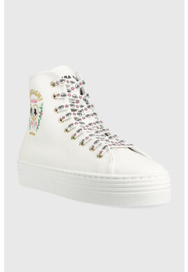 Chiara Ferragni Високи кецове CF3123_009 в бяло CF TENNIS HIGH - Pepit.bg