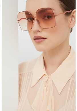 Chloe Слънчеви очила Chloé в розово - Pepit.bg