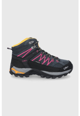 CMP Велурени обувки Rigel Mid Trekking Shoe дамски в тъмносиньо - Pepit.bg