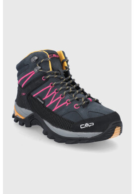 CMP Велурени обувки Rigel Mid Trekking Shoe дамски в тъмносиньо - Pepit.bg