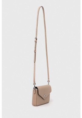 Coach Кожена чанта Wyn Crossbody в бежово - Pepit.bg