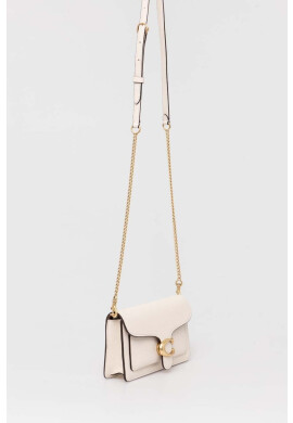 Coach Кожена чанта Tabby Chain Clutch В бежово - Pepit.bg