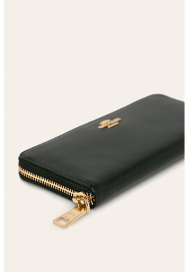 Coach Портфейл дамски в черно - Pepit.bg
