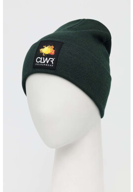 Colourwear Шапка в зелено от плътен трикотаж - Pepit.bg