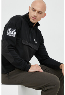 Colourwear Суичър в черно с апликация - Pepit.bg