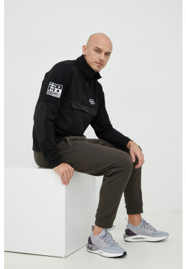 Colourwear Суичър в черно с апликация - Pepit.bg
