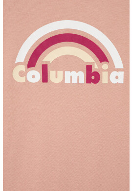 Columbia Детска памучна тениска в розово - Pepit.bg
