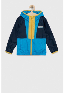 Columbia Детско яке Back Bowl Hooded Windbreaker в тъмносиньо - Pepit.bg