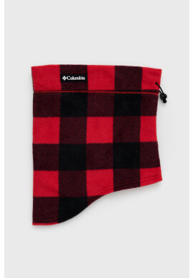 Columbia Кръгъл шал CSC II Fleece Gaiter в червено с изчистен дизайн 1911141 - Pepit.bg