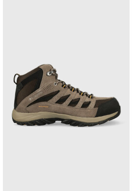 Columbia Обувки Crestwood Mid Waterproof в кафяво - Pepit.bg