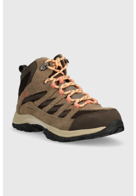 Columbia Обувки Crestwood Mid Waterproof в кафяво - Pepit.bg