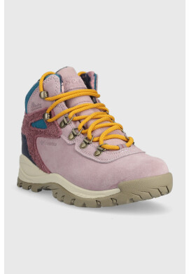 Columbia Обувки Newton Ridge Plus Waterproof в розово - Pepit.bg