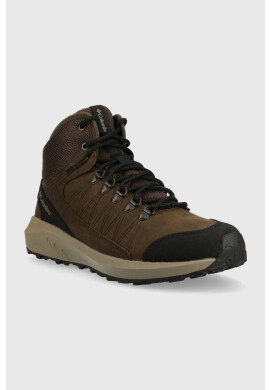 Columbia Обувки Trailstorm Crest Mid Waterproof в кафяво - Pepit.bg
