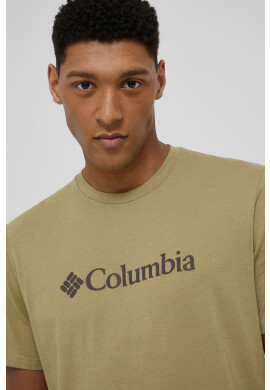 Columbia Памучна тениска в оранжево - Pepit.bg